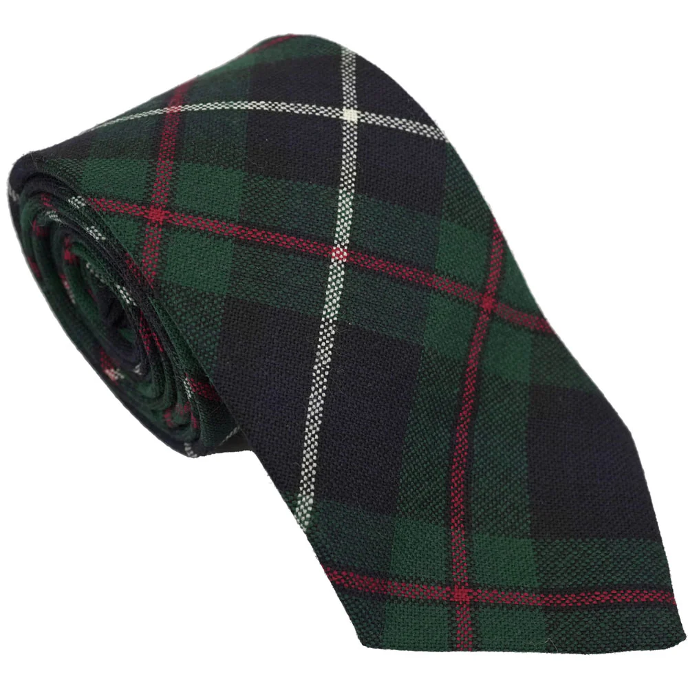 100% Wool Tartan Neck Tie - Robertson Hunting Modern