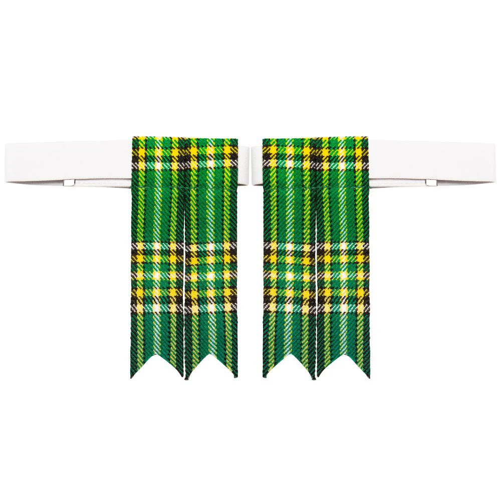 Acrylic Tartan Flashes - Irish National