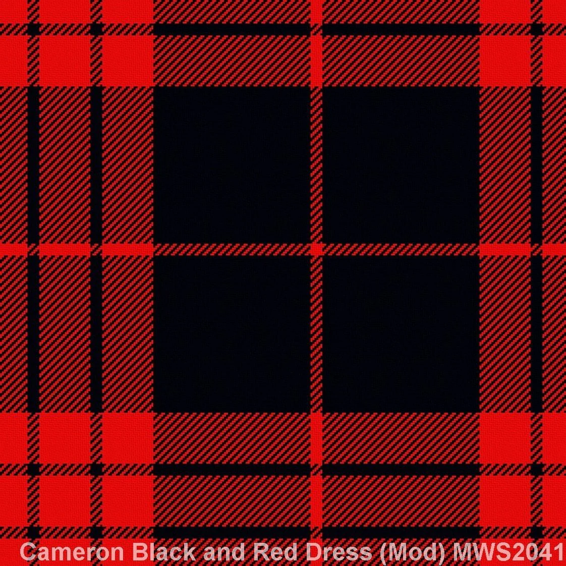 Cameron Black and Red Dress Modern