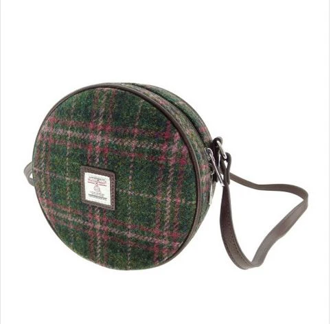 Harris Tweed Round Bag - Bannock - Image 3