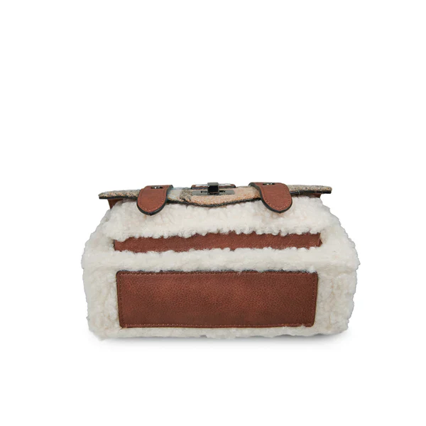 Islander® The Mini Woolly Satchel with Harris Tweed® - Image 3