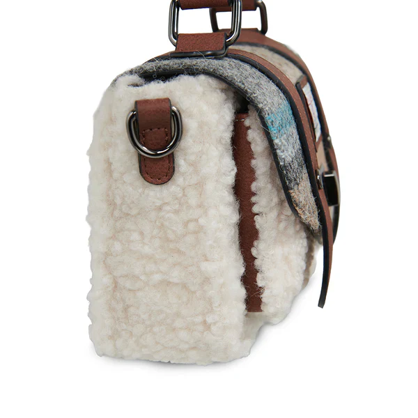 Islander® The Mini Woolly Satchel with Harris Tweed® - Image 4