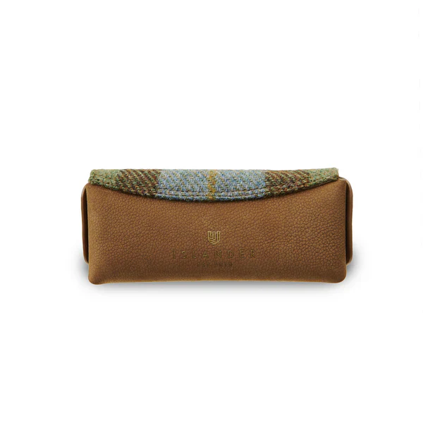 Islander® Leather Glasses Case with Harris Tweed® - Image 10