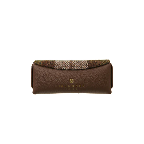 Islander® Leather Glasses Case with Harris Tweed® - Image 17