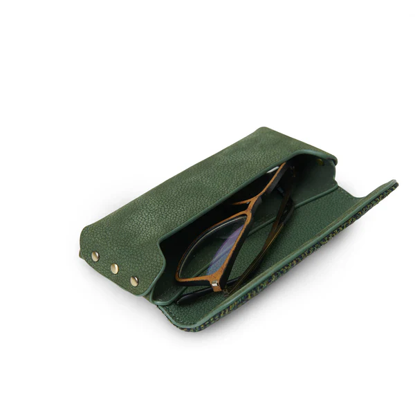 Islander® Leather Glasses Case with Harris Tweed® - Image 20
