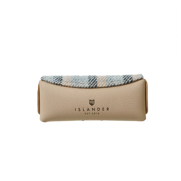 Islander® Leather Glasses Case with Harris Tweed® - Image 21