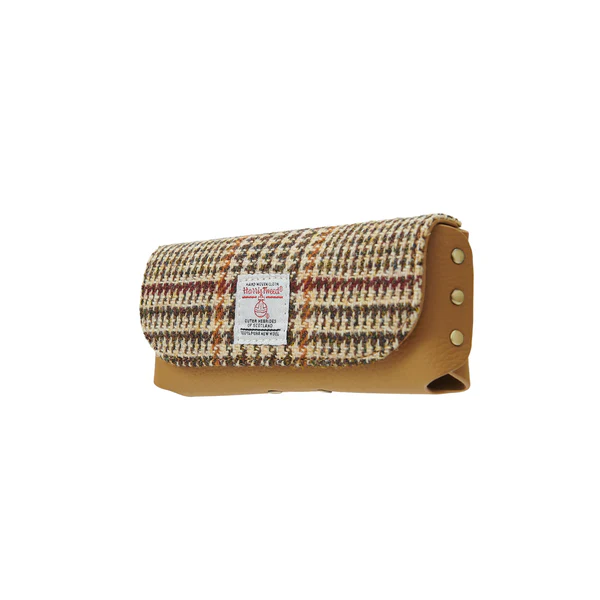 Islander® Leather Glasses Case with Harris Tweed® - Image 3