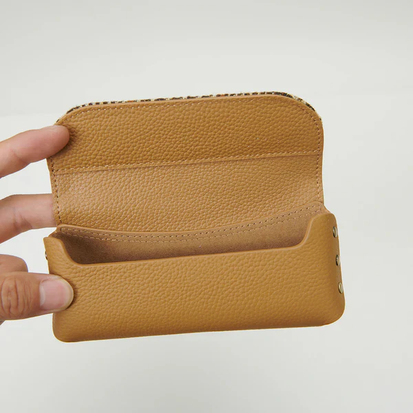 Islander® Leather Glasses Case with Harris Tweed® - Image 5