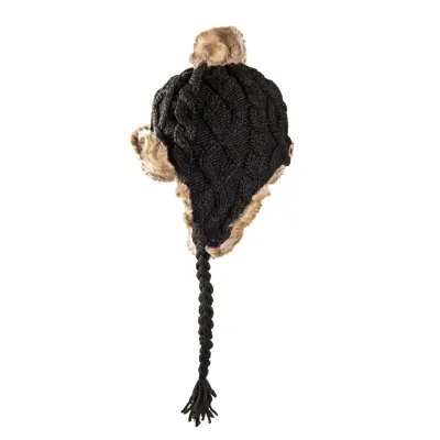 Knitted Trapper Hat - Image 2