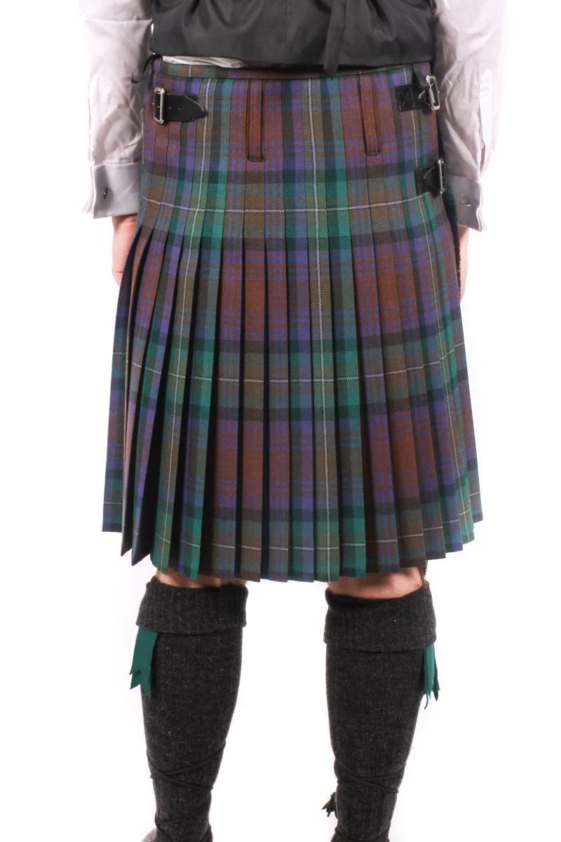 Men's 8 Yard Kilt - 16oz Heavyweight Wool - Bias Front - Made to Order - Image 8