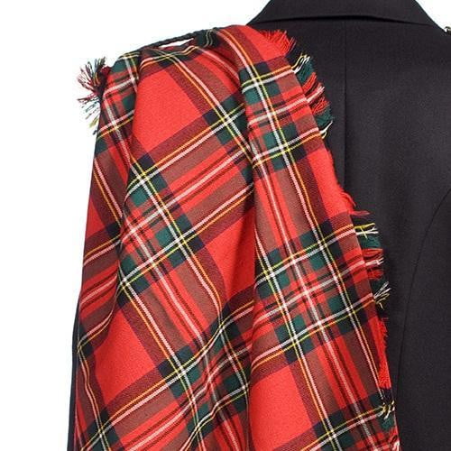 Men's Fringed Fly Plaid - 13oz Lochcarron Braeriach Mediumweight Wool - Made to Order - Image 3
