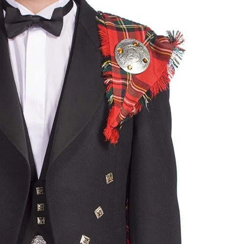 Men's Fringed Fly Plaid - 13oz Lochcarron Braeriach Mediumweight Wool - Made to Order - Image 6