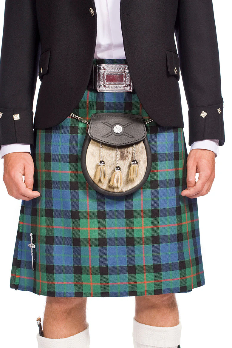 Men's 8 Yard Kilt -  11oz Lochcarron Reiver Lightweight Wool - Made to Order