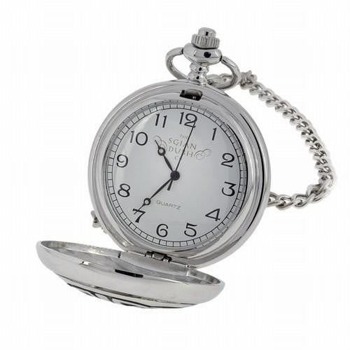 Quartz Pocket Watch - Thistle Design - Image 3